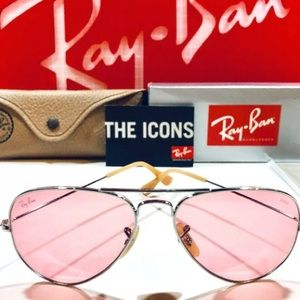 New Women’s Ray Bans Pink Sunglasses